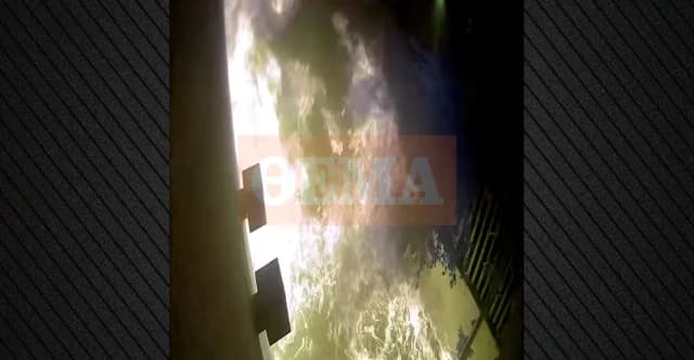 Ataques incendiarios en casas de aficionados: Video y arresto