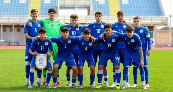Товарищеское поражение сборной Кипра U-15 от Англии