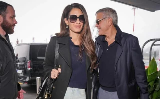 Amal Clooney and the new straight-leg jeans trend