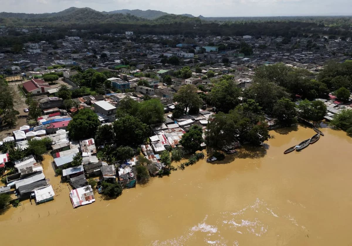 哥伦比亚：暴雨和洪水——至少22人死亡