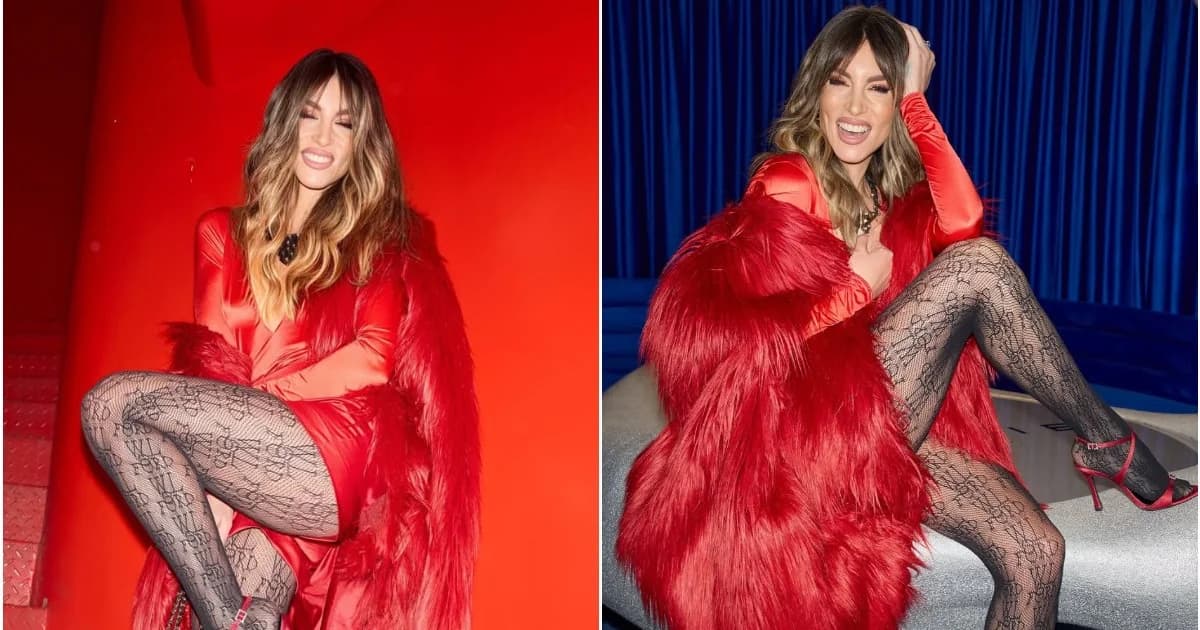 Athina Oikonomakou: Atemberaubender roter Look für die Valentinswoche