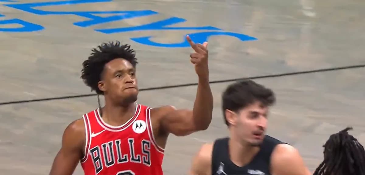 Sexton Flips Off Nets' Basket (video)