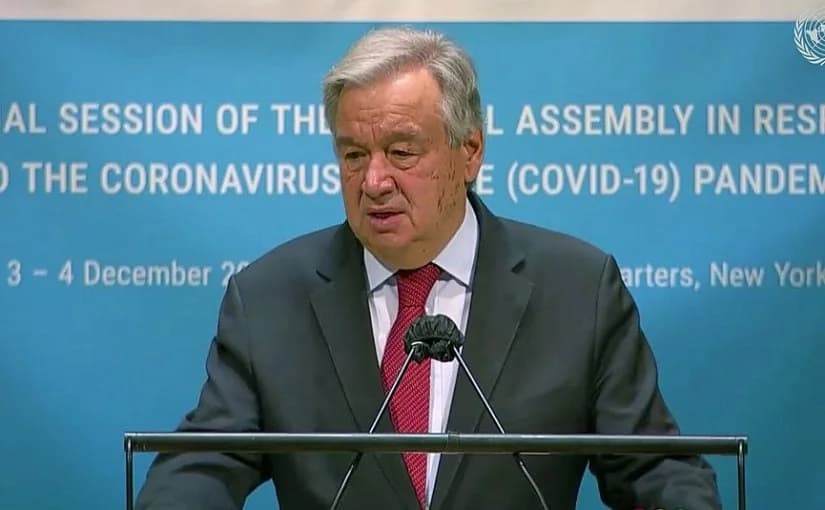 UN: Guterres and Erhürman Discuss Cyprus Issue Way Forward