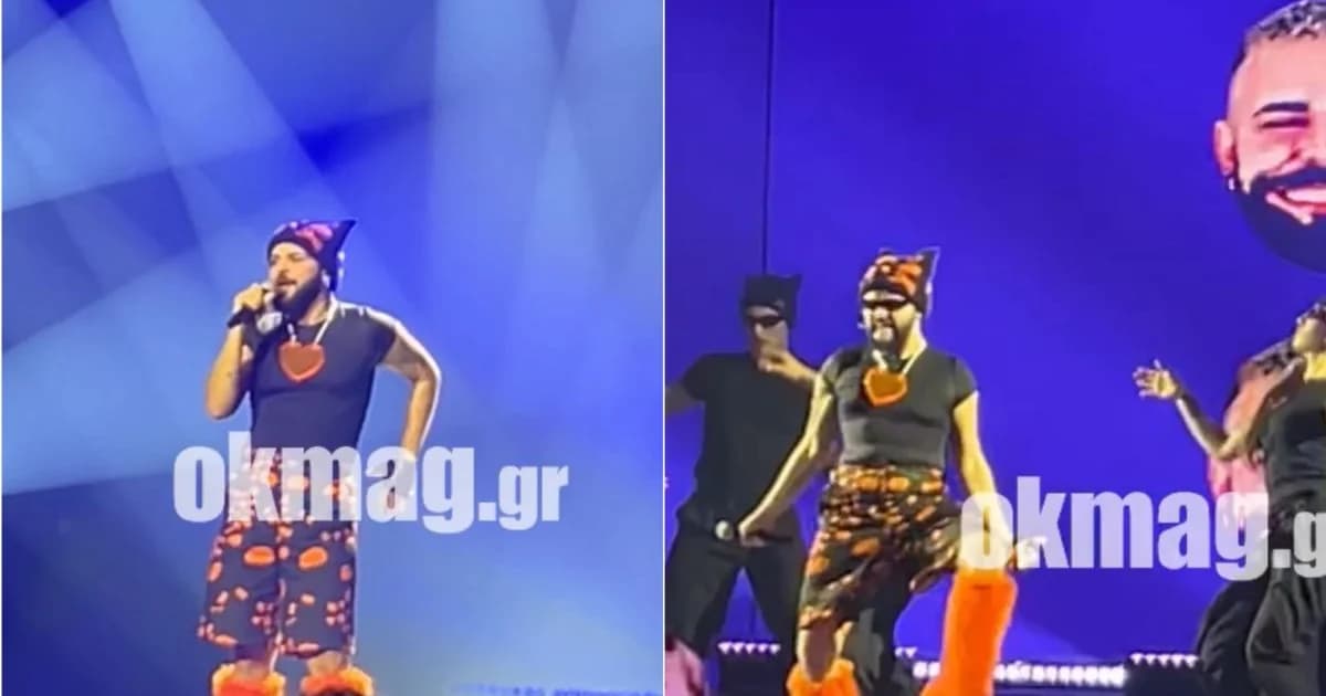 Eurovision 2026: Akylas' explosive performance in the national final