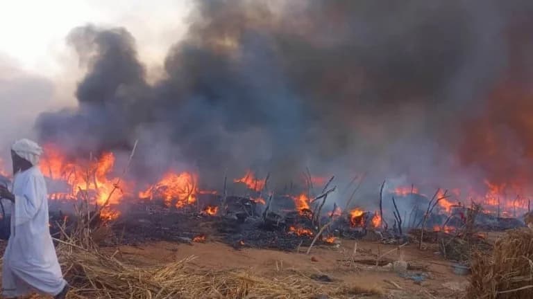 Sudan: 3-jähriges Kind stirbt bei Brand in Flüchtlingslager