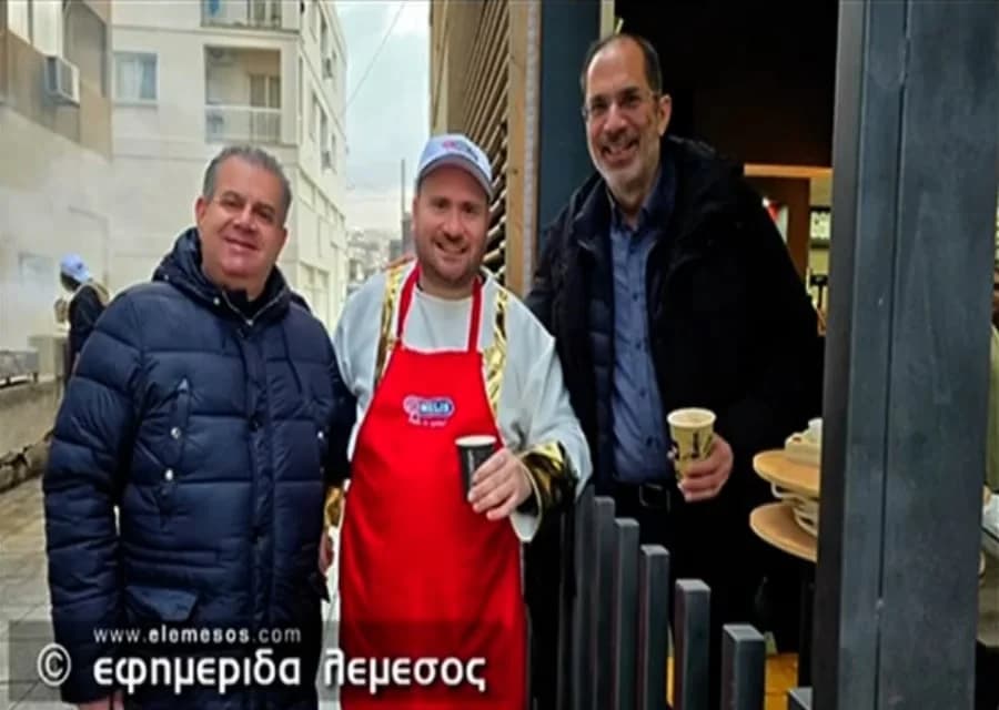 לימסול: דמויות פוליטיות ב"פוקו הראשון" – הצהרות של מיכאלידיס וקוסטה