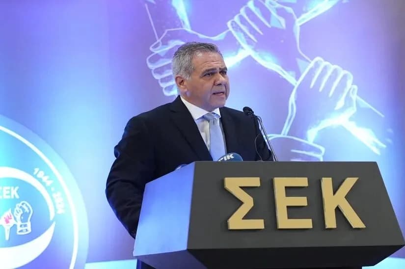 Андреас Матсас переизбран лидером SEK – Письмо в ЕС о защите заработной платы