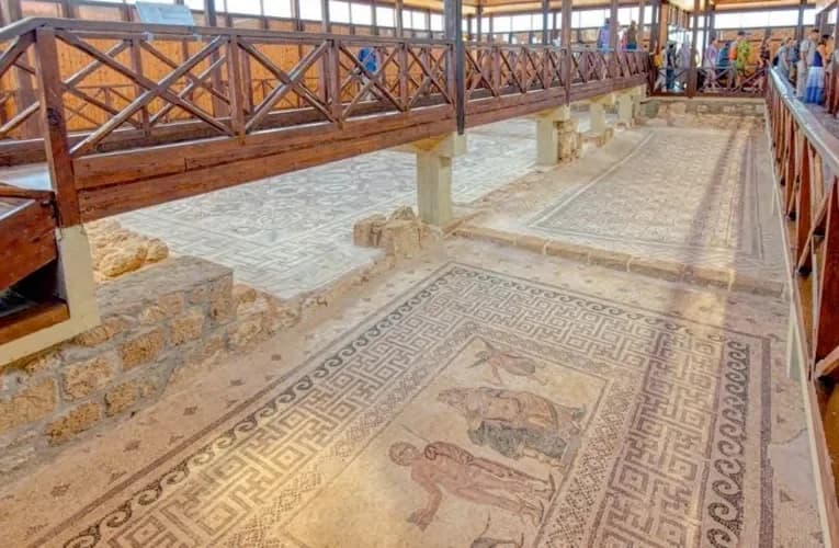 מחסה לפסיפסים בפאפוס: מכון גטי ומשרד התרבות ממשיכים בשיתוף פעולה