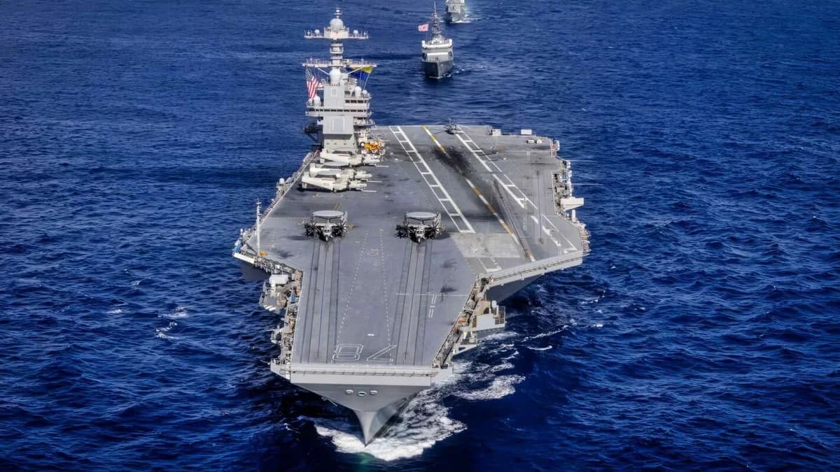 Τραμπ στέλνει το αεροπλανοφόρο «USS Gerald R. Ford» στη Μέση Ανατολή