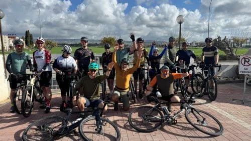 Ciclistas polacos entusiasmados con Pafos