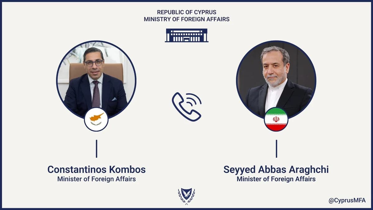 Kombos habla con el canciller iraní sobre el programa nuclear