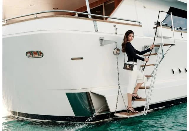 Анти Факидари в Marie Claire Март с Louis Vuitton Nautical