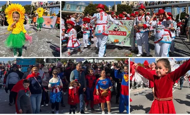 Celebraciones de Carnaval en Limassol y Aglantzia
