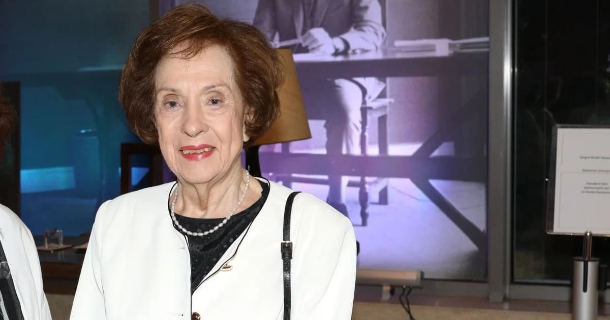 Anna Benaki-Psarouda, erste weibliche Sprecherin des griechischen Parlaments, verstorben