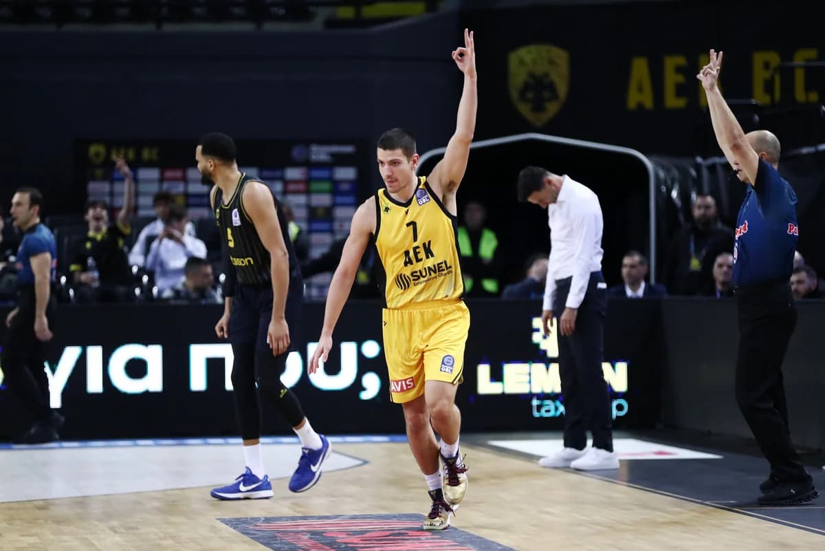 雅典AEK：13名球员前往克里特岛参加Allwyn Final 8