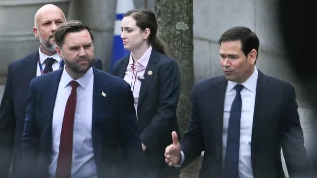 Vance niega la ruptura con Rubio y evita la pregunta sobre las elecciones de 2028
