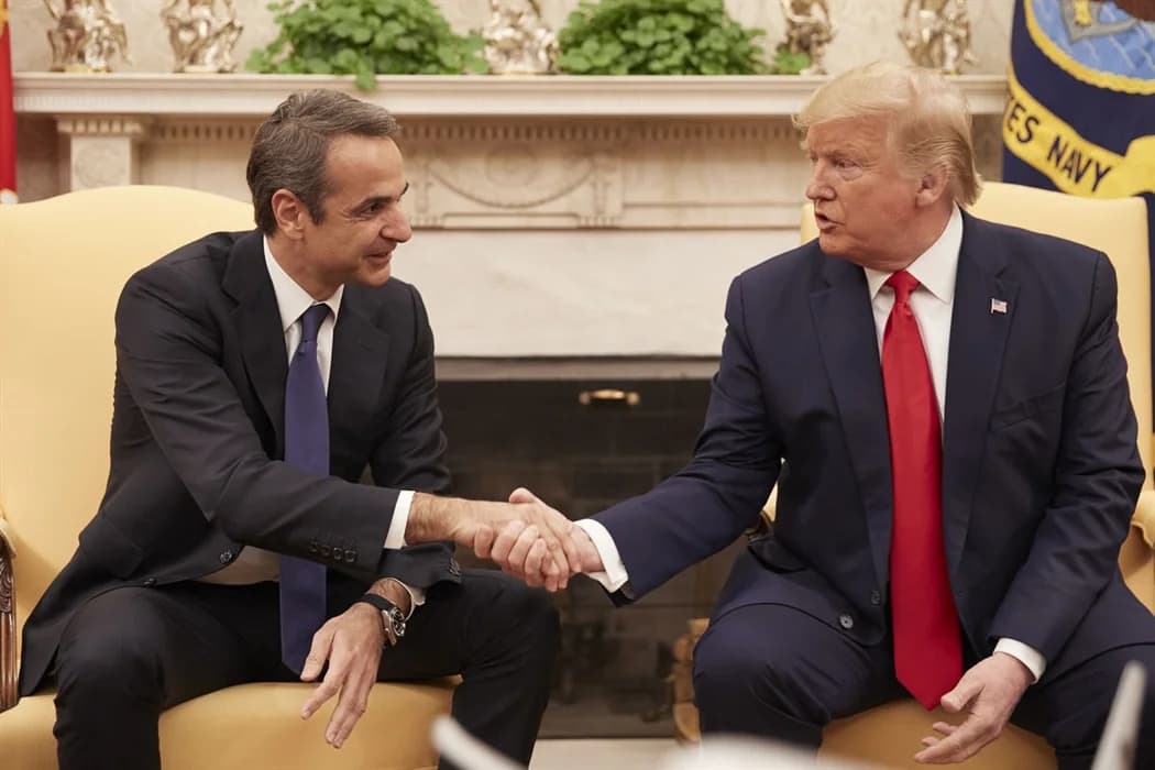 Trump: "Die Beziehungen zwischen den USA und Griechenland waren noch nie stärker"