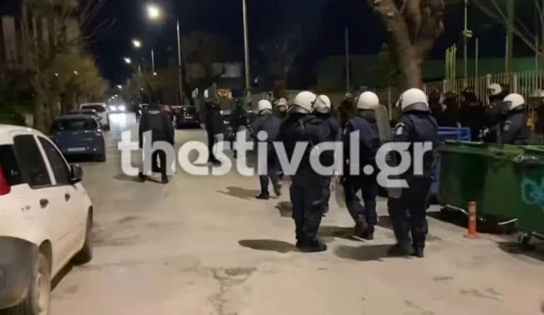 אוניברסיטת אריסטו: 38 מעצרים לאחר התערבות משטרתית בבית הספר הפוליטכני