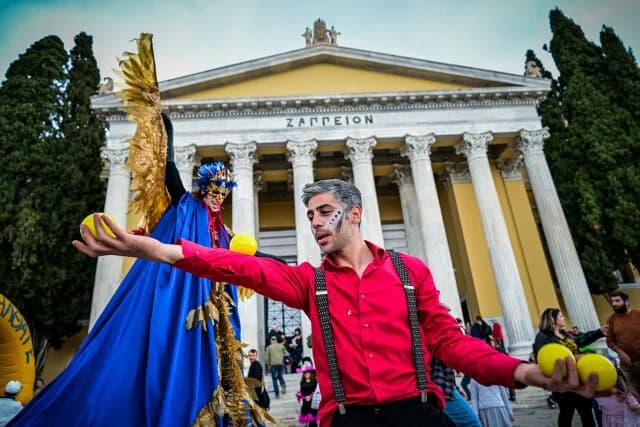 Carnaval de Atenas: Desfile y celebraciones del Lunes de Ceniza 2026