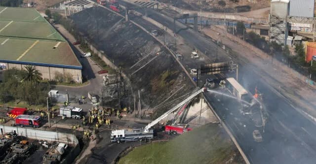 Чили: взрыв грузовика с сжиженным газом – не менее 4 погибших