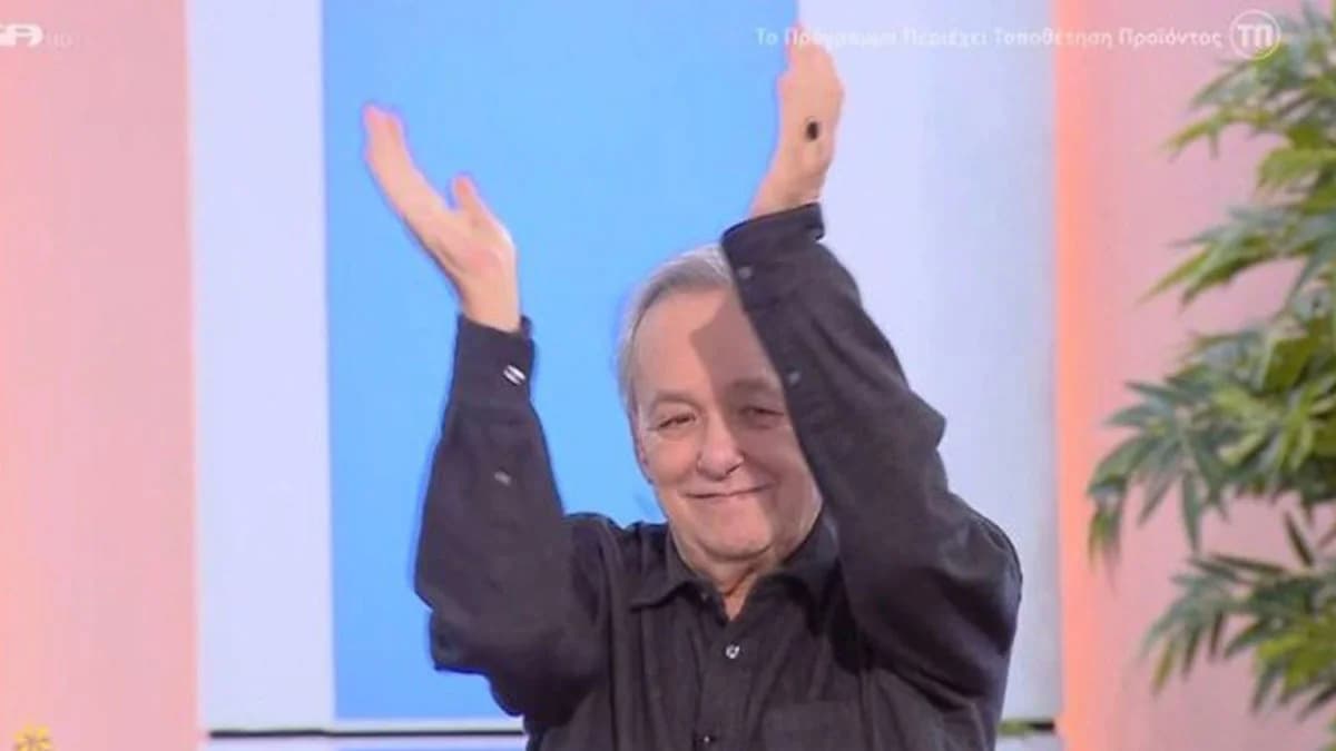 אנדריאס מיקרוציקוס רוקד לצלילי ליוליו ב-'Buongiorno'
