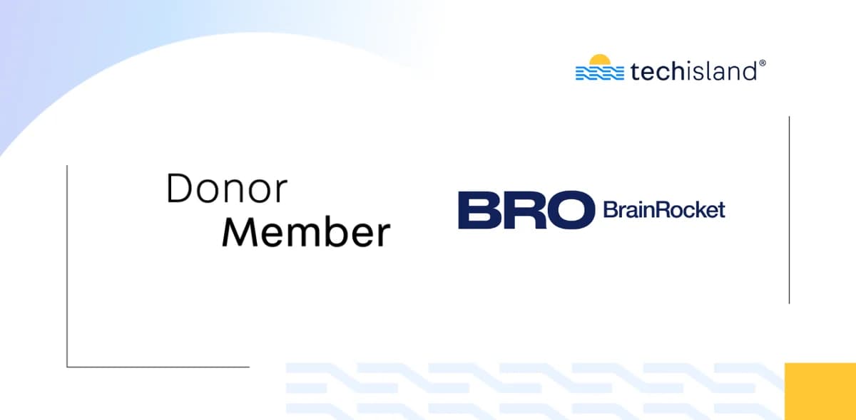 BrainRocket Joins TechIsland as a Donor