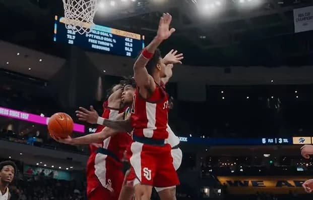 נייג'ל ג'יימס ג'וניור: סל מדהים שמזכיר את ניק גאליס (וידאו)
