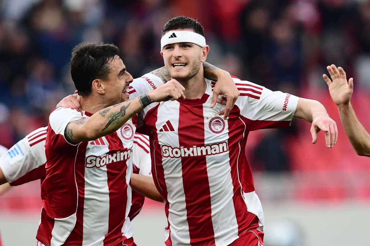 Ολυμπιακός - Παναιτωλικός 2-0: Νίκη με γκολ Πιρόλα και Γιαζίτζι