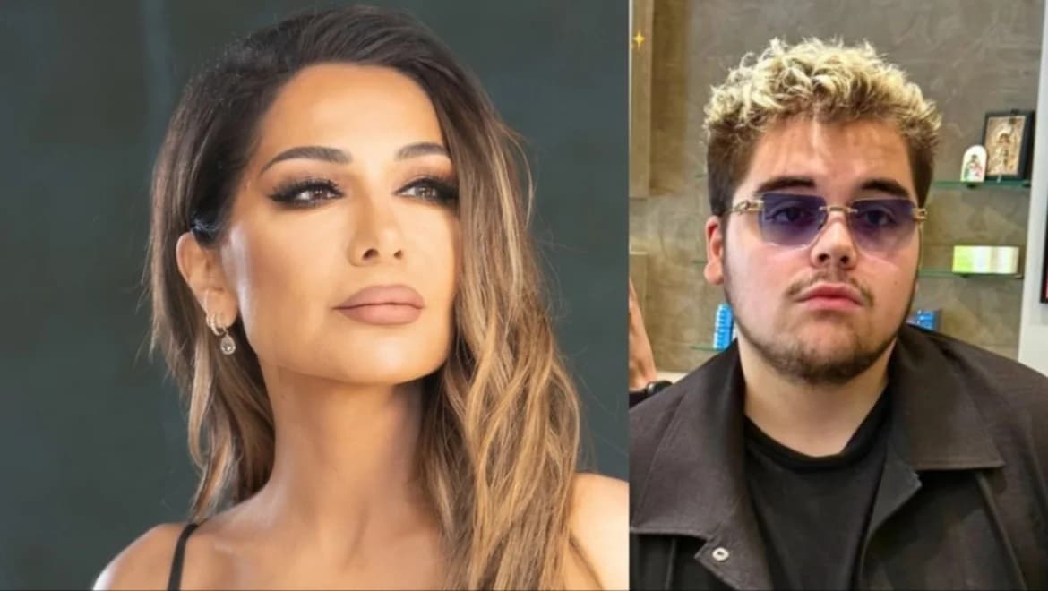 Despina Vandi: Rara foto con su hijo, Giorgos Nikolaidis