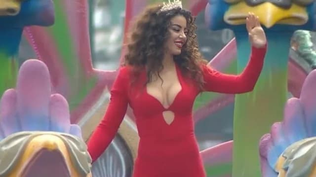 Eirini Papadopoulou 成为了 Xanthi 狂欢节的女王