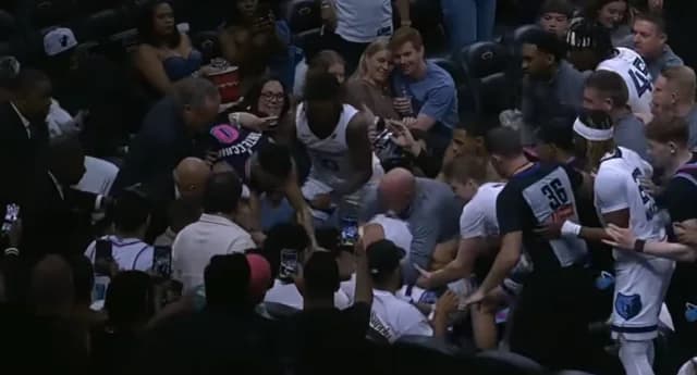 Grizzlies-Heat Scuffle: Pippen Jr. Chases Yurtseven After Push