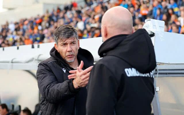 Declaraciones de Berg y García tras el APOEL-Omonia