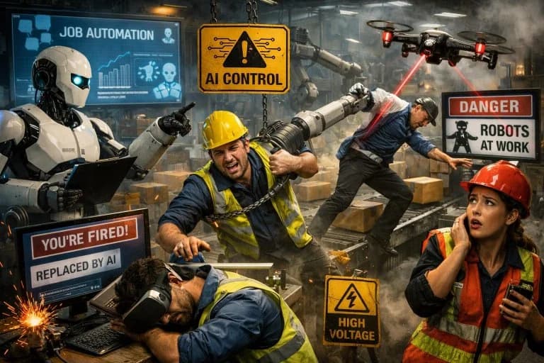 Η ανησυχία για την Τεχνητή Νοημοσύνη ενισχύει το εργατικό κίνημα