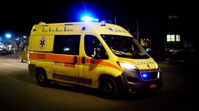 Verkehrsunfall mit Fußgänger auf der Kifisos Avenue