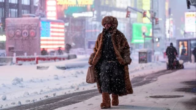 Nueva York vuelve a la normalidad tras una fuerte tormenta de nieve