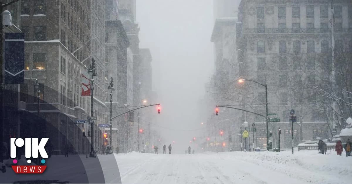 Nueva York: Se restablece el transporte tras una fuerte tormenta de nieve