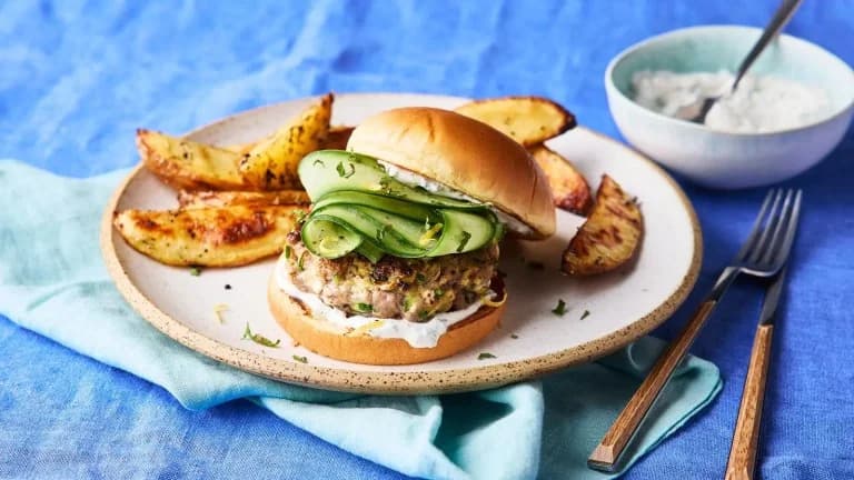 Rezept: Türkische Burger auf griechische Art