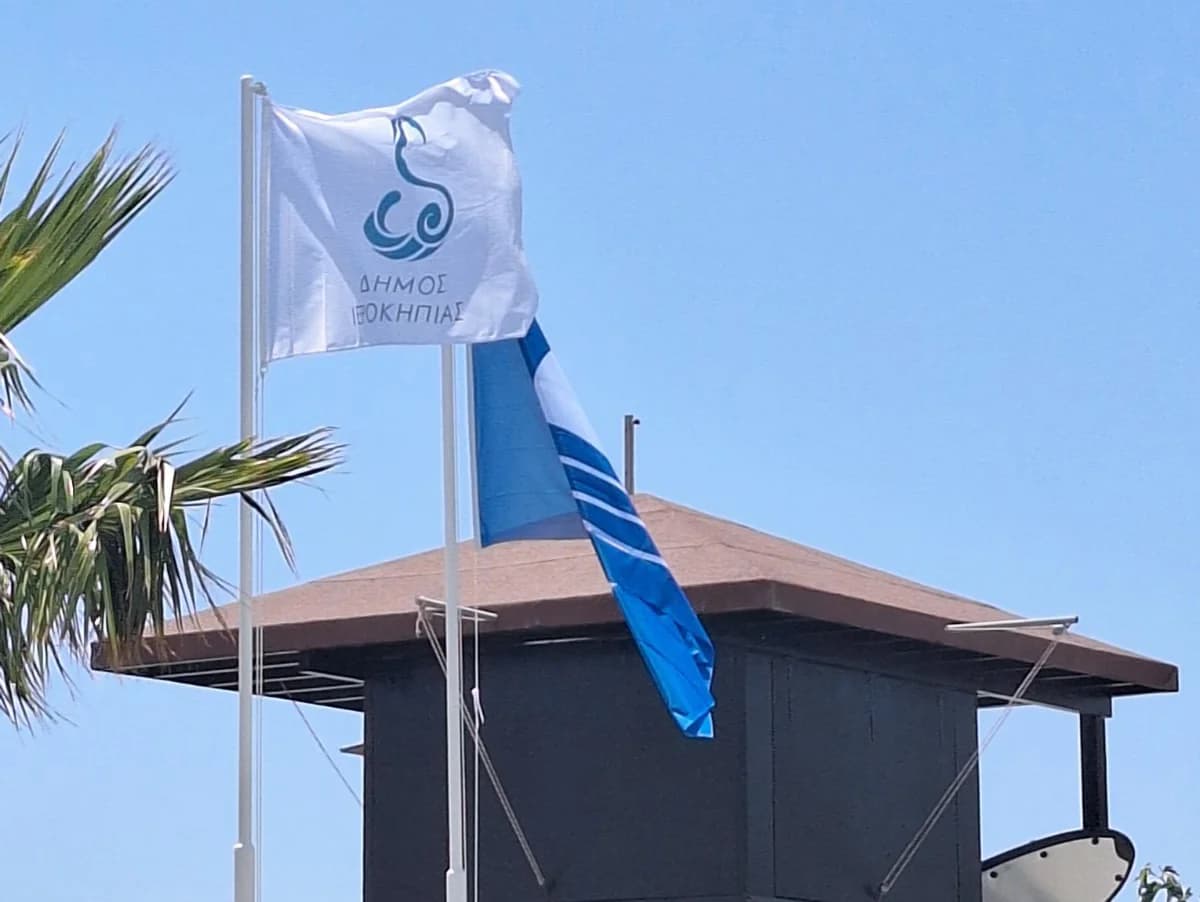 Blue Flags Awarded to Three Beaches in Yeroskipou Municipality for 2025