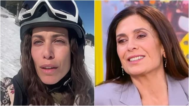 Katerina Didaskalou Sorprendida por su Hija en el Aire