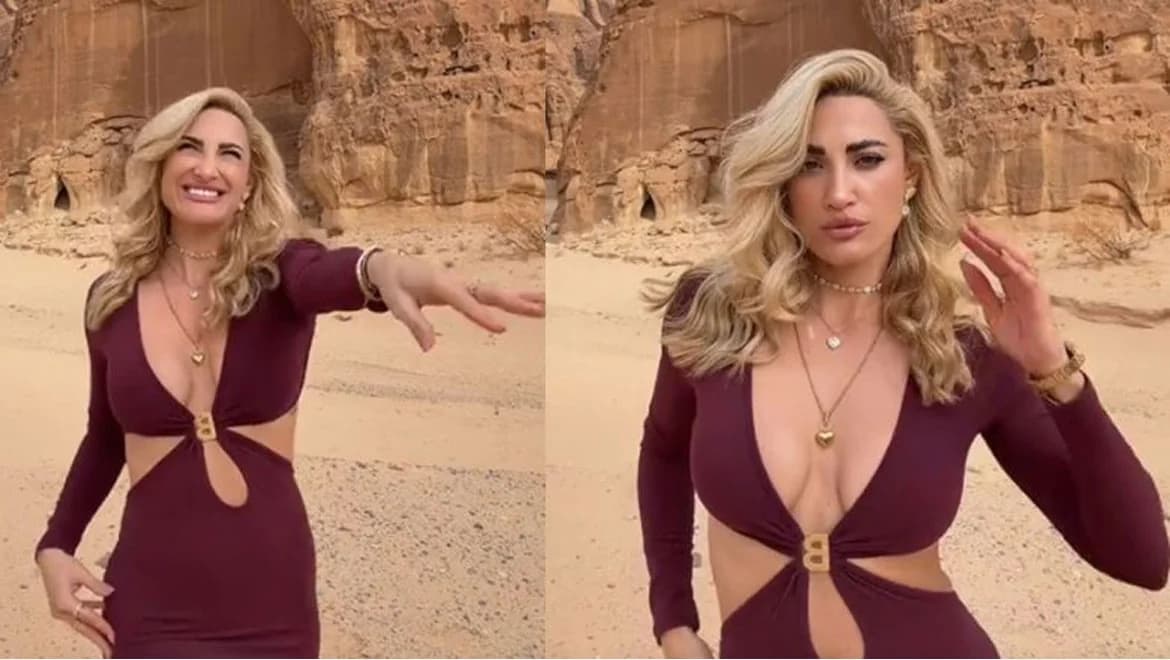 Ioanna Touni: Virales Video aus Saudi-Arabien