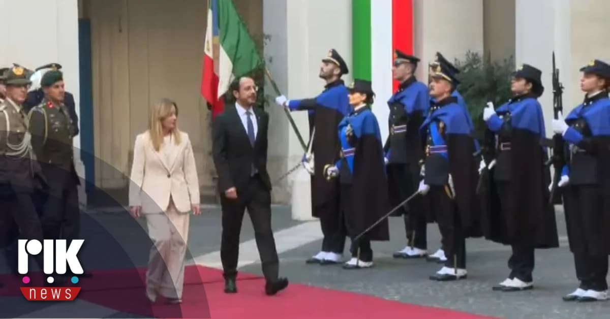 Reunión Christodoulides-Meloni: Chipre e Italia fortalecen la cooperación