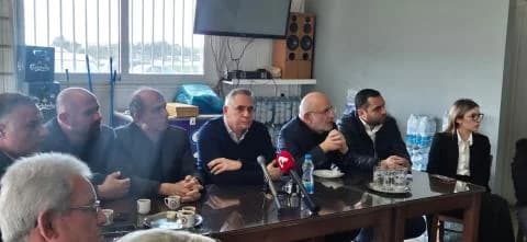 N. Papadopoulos visita Aradippou y Athienou por la fiebre aftosa