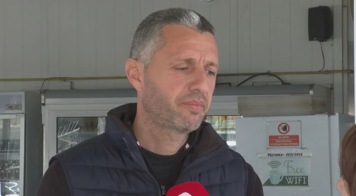 Agricultor angustiado en Troulloi por la fiebre aftosa