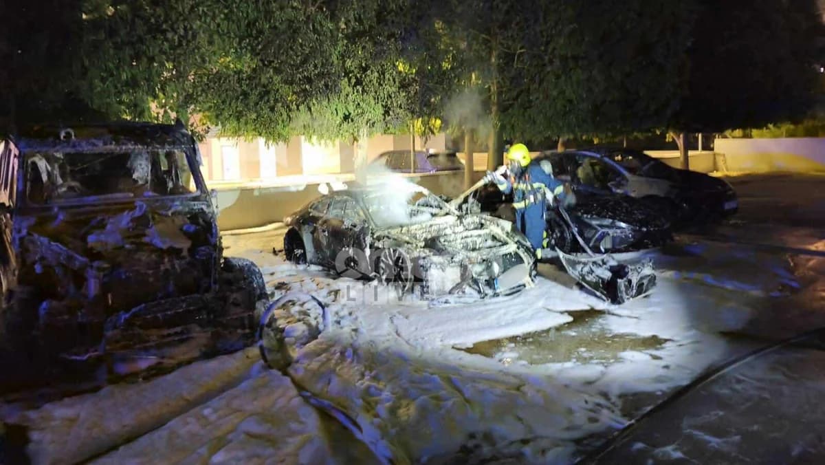 Λεμεσός: Συλλήψεις για εμπρησμούς σε επιχειρηματία
