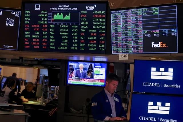 Wall Street Dips on AI, Fed, and Credit Concerns