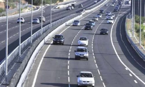 Κλειστή λωρίδα στον αυτοκινητόδρομο λόγω εργασιών