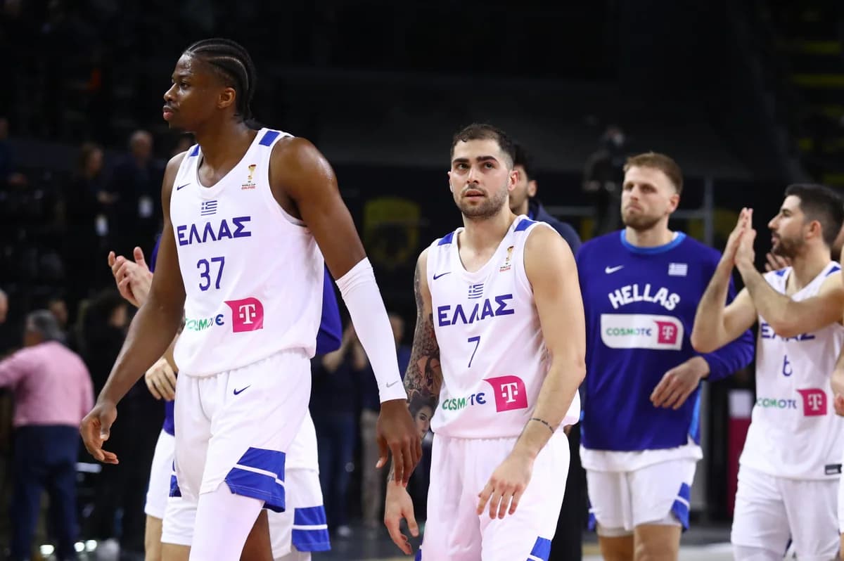 Griechische Basketballnationalmannschaft verliert gegen Montenegro in der WM-Qualifikation