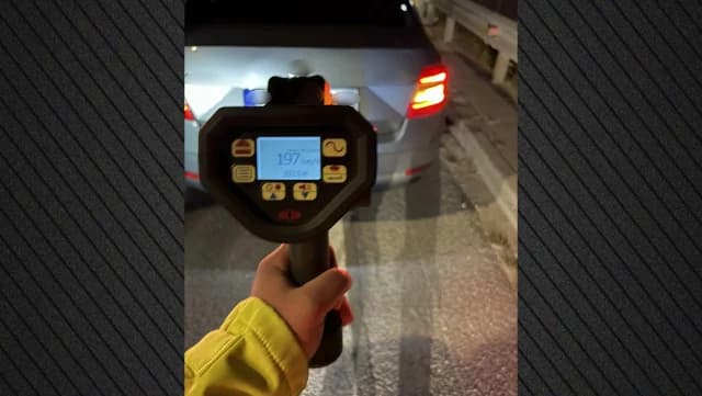 Συνελήφθη 22χρονος για υπερβολική ταχύτητα στην Αθηνών-Λαμίας
