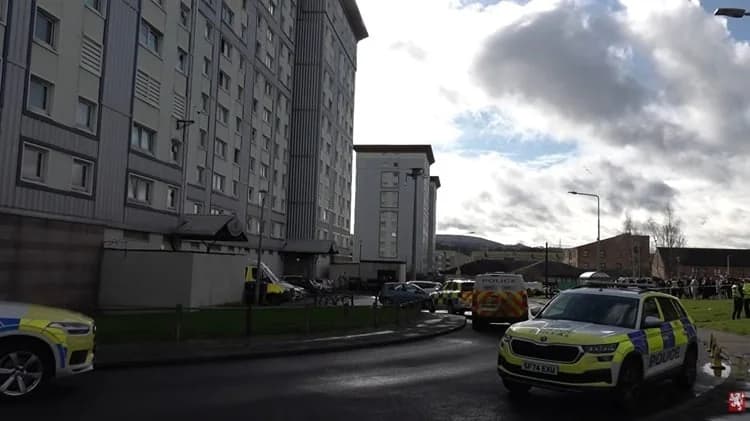 Messerangriff in Edinburgh: Zwei Verletzte
