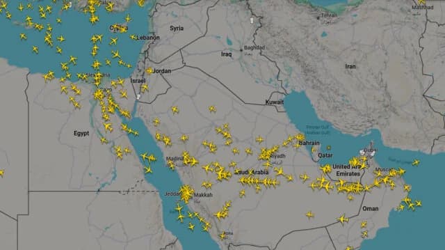 Alto interés en vuelos que salen de Abu Dabi por tensiones geopolíticas